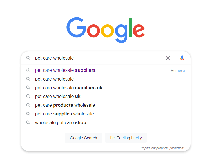 find the right supplier