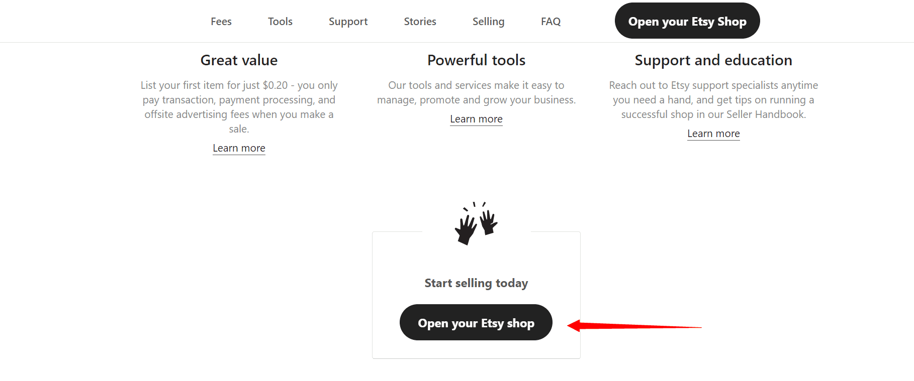 open your etsy store open your etsy store