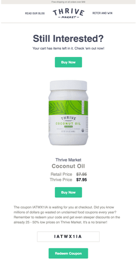 still interest in cart product